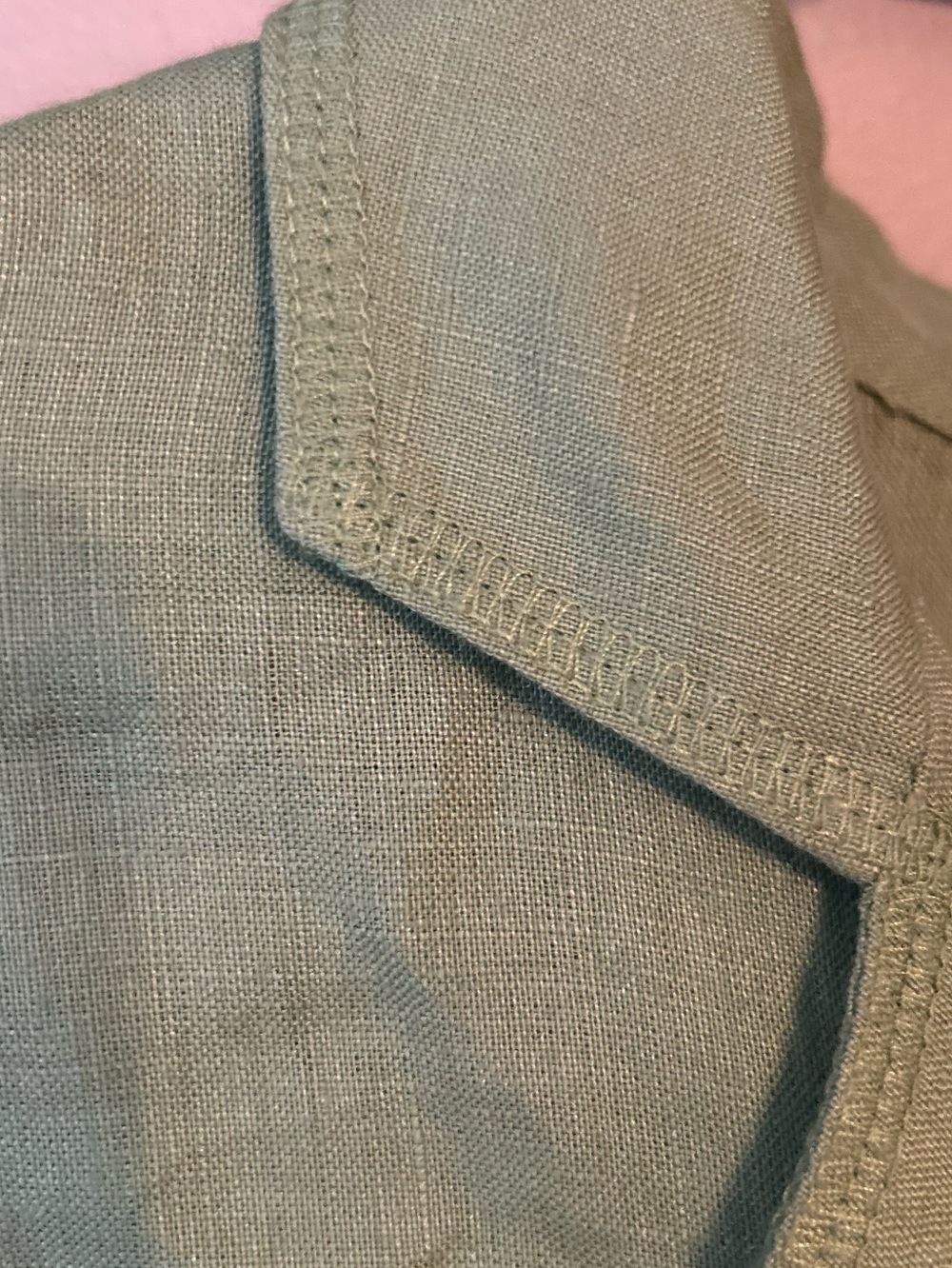 Jones NY linen unlined blzr - Picture 11 of 14